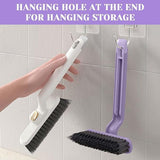 Multi-function 360 Degree Rotating Crevice Cleaning Brush, Household Hard Bristle Crevice Gap Cleaning Tool (random Color)