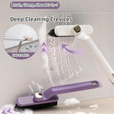 Multi-function 360 Degree Rotating Crevice Cleaning Brush, Household Hard Bristle Crevice Gap Cleaning Tool (random Color)