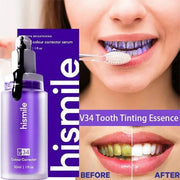 Hismile V34 Teeth Removing Deep Smoke Stains Gingiva Protection Purple Orthopedic Toothpaste Cleans Oral Cavity Brightens Teeth