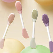 Silicone Face Mask Brush Applicator | Facial Mask Brush For Mud, Clay, Charcoal Mixed Mask (random Color)