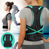 Adjustable Posture Back Belt, Posture Corrector Belt For Men And Women, Back Support And Shoulder Belt