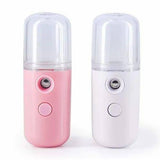 Mini Nano Face Steamer Or Sprayer Rechargeable (random Color)