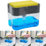 2 In 1 Soap Dispenser Soap Pump With Sponge (random Color )